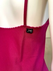 True Vintage 70s 80s Small Jag Australia fuschia pink midi length slip dress