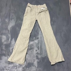 Vintage Maverick jeans womens 26×25 beige khaki 1980s USA