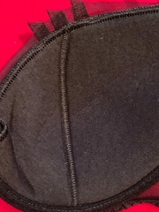 VINTAGE MALIZIA by LAPERLA BLACK PLUNGE UW BRA ITALY SIZE 3 / Band 36 FINAL SALE