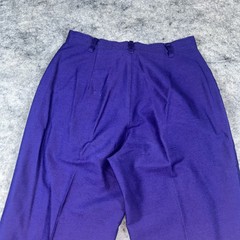 The Limited Stirrup Pants Size 8 Purple Rayon Blend Spandex Stretch Vintage 80s