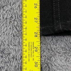 Vtg 90s Levis 551 Jeans Women 10 Petite (27×28) Black Relaxed Tapered Cotton USA