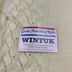 NWT Vintage Sidney Gould 60s Its Pure Gould Yellow Sweater Womens Size 42 NEW