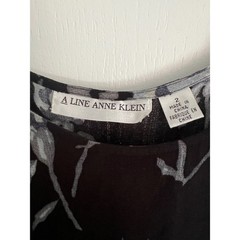Vintage Y2K Dark Floral Slip Dress Black Gray Grunge 90s Whimsigoth Fairy Size 2