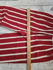 1970’s Homemade Canvas AMERICA print Bell Bottom Pants
