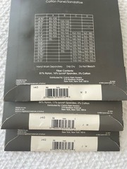 New Vtg 90s Calvin Klein Collection Ivory Pantyhose Sz C Hosiery Sheer to Waist