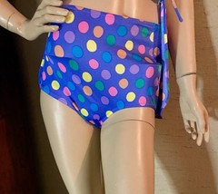 Sea Waves Vintage Mid-Century Polka Dot Swimsuit