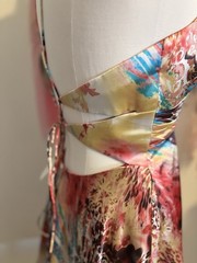REAL VINTAGE Y2K CIRÉ BY LANDA SATIN MINI DRESS