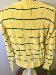 1980’s-1990’s Polo Ralph Lauren Yellow Cotton Sweater