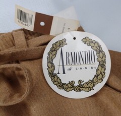 Vintage Armondio Di Lana Wool Blend Tan Skirt Women’s Size 10