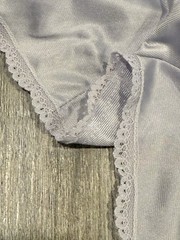 VTG 80s Collectible Classics Women’s Lilac Silky Satin Nylon Floral Laced Cami M
