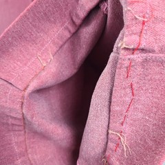 Vintage 1970’s Light Maroon Hi Rise Wide Bell Bottoms Maverick Medium READ
