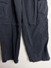 Vintage Outer Rim Convert Black Cargo Pant Women’s XXL Cotton Blend 38×26 Flaw