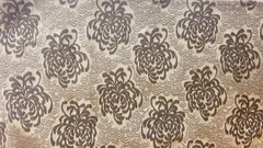 Vintage Harold’s Keyhole Cheongsam Chrysanthemum Damask Cocktail Dress