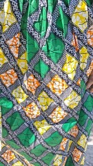 Sakkas Maxi Skirt Womens Pre-owned Good Condition Free Size Green Multi Colored