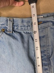 VTG Perry Ellis Levi Strauss Women’s SZ 12 Button Fly Light Wash Mom Jeans EUC