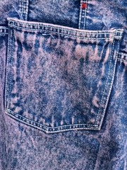 Vtg 80s 90s Women’s Gitano Pink Acid Washed Jeans Sz Reg 18