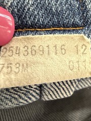 Vtg 1981 753 Levi’s Wide Leg High Waist Jeans 26×28 Boho Retro Mom Boot Wide Leg