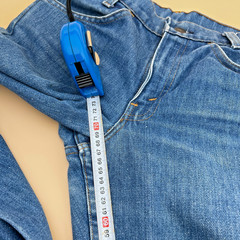 Vintage 70s Levi’s 689 Orange Tab Flare Bell Bottom Talon 42 W26 L31 (Fits L27)