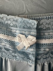 Lot Of 2 VANITY FAIR Vintage Pajama Sets Soft Pink & Blue Pants + Top All Nylon