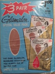 12 Pair 9 1/2” Measure 10 X 35 VINTAGE REINFORCED TOE HEEL BEIGE NYLON Stockings