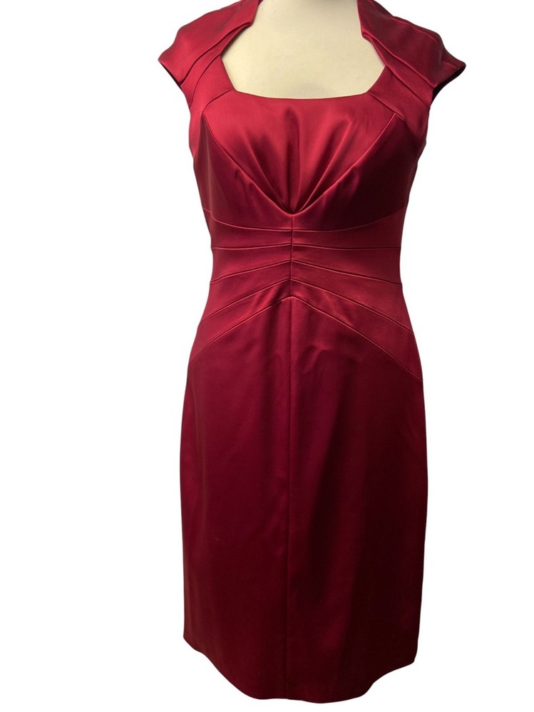 Women’s Red Cocktail Dress | Perfect dress for any special Occasion | Size 10