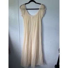 VTG Suzy Nylon Lingerie Nightgown Dress Layered 13 Medium Fairy Coquette