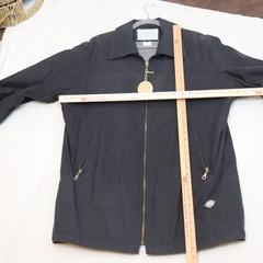 Vintage Blue Willi’s Denmark Zip Jacket Coat Gray Organic Cotton NWT Unisex