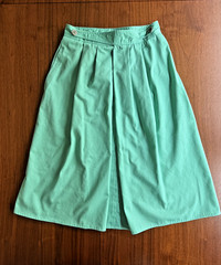 Vintage Giorgio Sant’Angelo Marjer-Parts Women’s Teal Skirt – Size 10