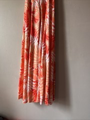 RARE gorgeous Vintage Maxi Dress With Sheer Matching Pussy Bow Lounge Robe