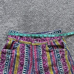 VTG Gitano Denim Shorts Wild Colorful Print Design High-Rise
