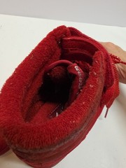 L.A.Gear Red Velvet Vintage High Tops