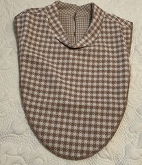 Vintage NEW 60’s~70’s Dickey Dickie Mock Turtleneck Checkered Womens Medium