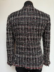 Chanel Vintage Tweed Jacket 2005 Karl Lagerfeld FR 42 (Tailored w/ all fabric)
