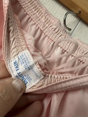 Lot Of 2 VANITY FAIR Vintage Pajama Sets Soft Pink & Blue Pants + Top All Nylon