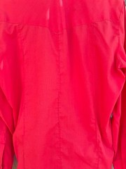 Vintage Ranchwear Red Western Snap Shirt USA Made Pearl Snaps Women’s M