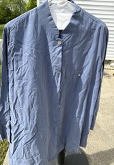 Vintage Saks Fifth Avenue Real Clothes 100% Silk Button Up Matching Pants Sz 1X