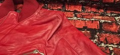 UNIQUE 80’s Michael Hoban North Beach – Long Leather Zipper Jacket – Size 9/10