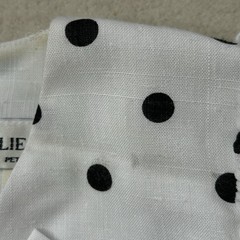 Leslie Lucks Vintage 80s Polkadot Puffed Sleeve Dress Size 4 Petite