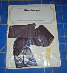 Evenknit TALL VTG TALL GIRLS GARTER NYLON STOCKINGS LARGE & LONG Taupe