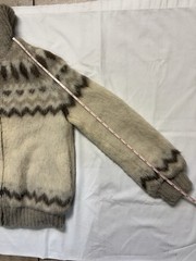 Vintage Hilda Ltd. Icelandic Wool Collection (Jacket, Hooded Scarf, Mittens)