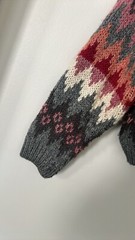 Ivy Wear 90’s Hand Knit Vintage Cardigan Sweater L