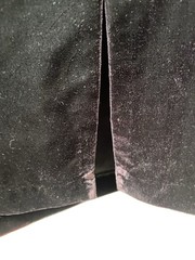 Vintage Vanna White Velvet Little Black Dress Size 16 Gala Event Regency Royal