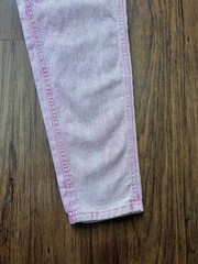 Vintage 90s Lee Pink Faded Country Acid Wash High Rise Mom Jeans Sz 7 Medium USA