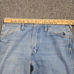 Wrangler Jeans 31×32 Light Wash Flare Leg Western Y2K Denim Retro Boho