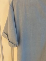 Vintage EJM Dress Womens 12 Maxi Dress Sky Blue