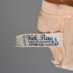 Medium 1930s Teddy Pink Step-in Vintage Slip Lingerie Boudoir Deadstock Knit