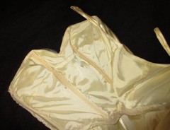 Vintage 1950s Iconic Saks White Chantilly Lace Satin Net Party Dress Wedding