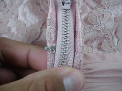 Women’s M Vtg 1950’s A Norman Original Dress Lace Chiffon Pink Mauve Evening USA