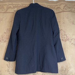 Herbert Grossman Military Style Black Jacket Blazer Women’s Vintage Made in USA