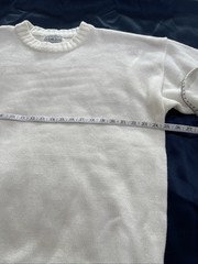 Vtg Venezia Sportswear Off White Women’s Sweater One Sz Fits All Oversized